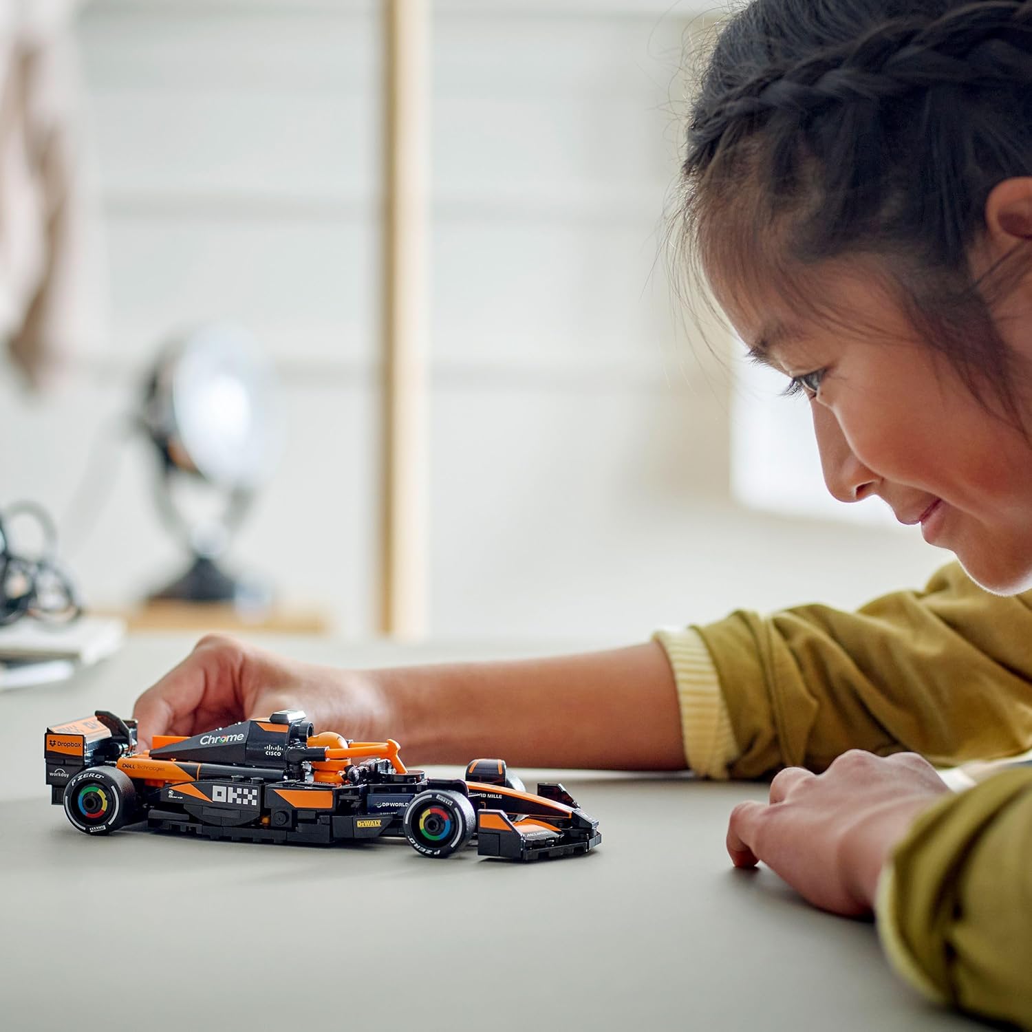 LEGO Speed Champions McLaren F1 Team MCL38 Race Car Toy with a Collectible Formula 1 Driver Minifigure - Model Kits for 10+ Year Old Boys & Girls or Adult Motorsport Fans 77251
